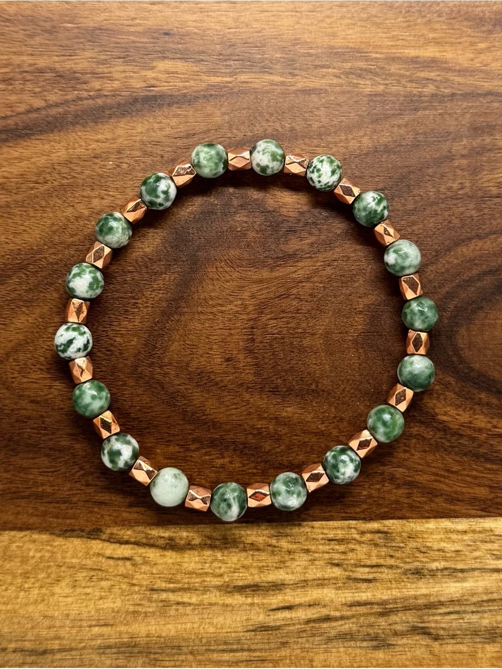 ✨ Handmade Gypsum Stretch Bracelet ✨